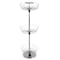 Hastings Home Three Tier Revolving Shoe Tree Organizer Rack with Chrome Finish by Hastings Home 735580SCL - alternate 1